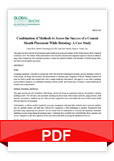 Combination of Methods to Assess the Success of a Cement Sheath Placement While Rotating | Drilling Engineering Paper | .pdf file