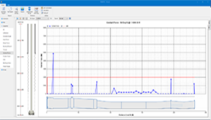 Contact Force and BHA Delfection | BHAPRO Screenshot