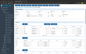 Slurry Design | CEMLab Screenshot