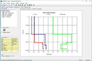 Open Hole Risk Analysis | CEMVIEW Screenshot