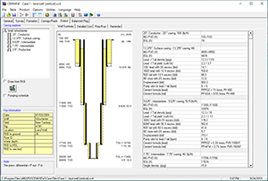 Whole Wellbore Analysis | CEMVIEW Screenshot