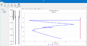 Wall Thickness Profile | CWPRO Screenshot